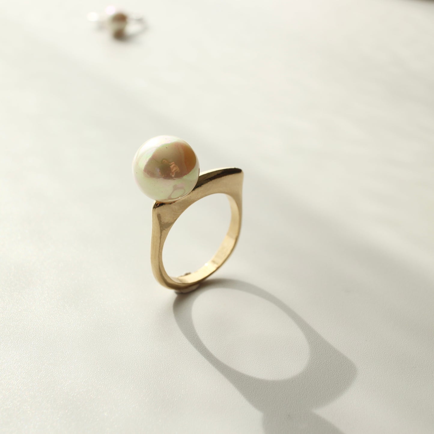 Vintage perl ring