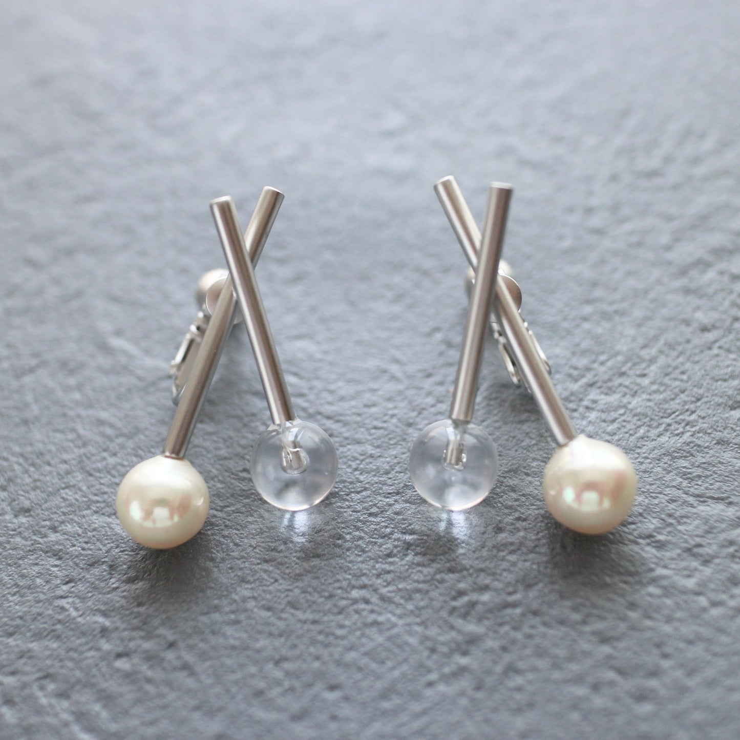 gloss clear pierce /earring