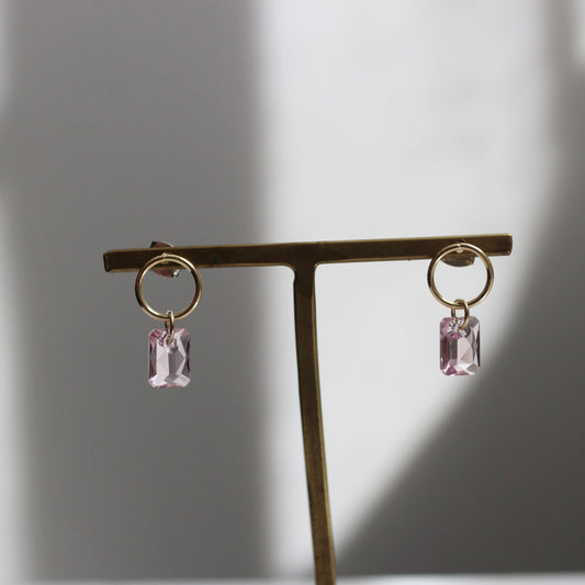 glass circle pierce(パープル)