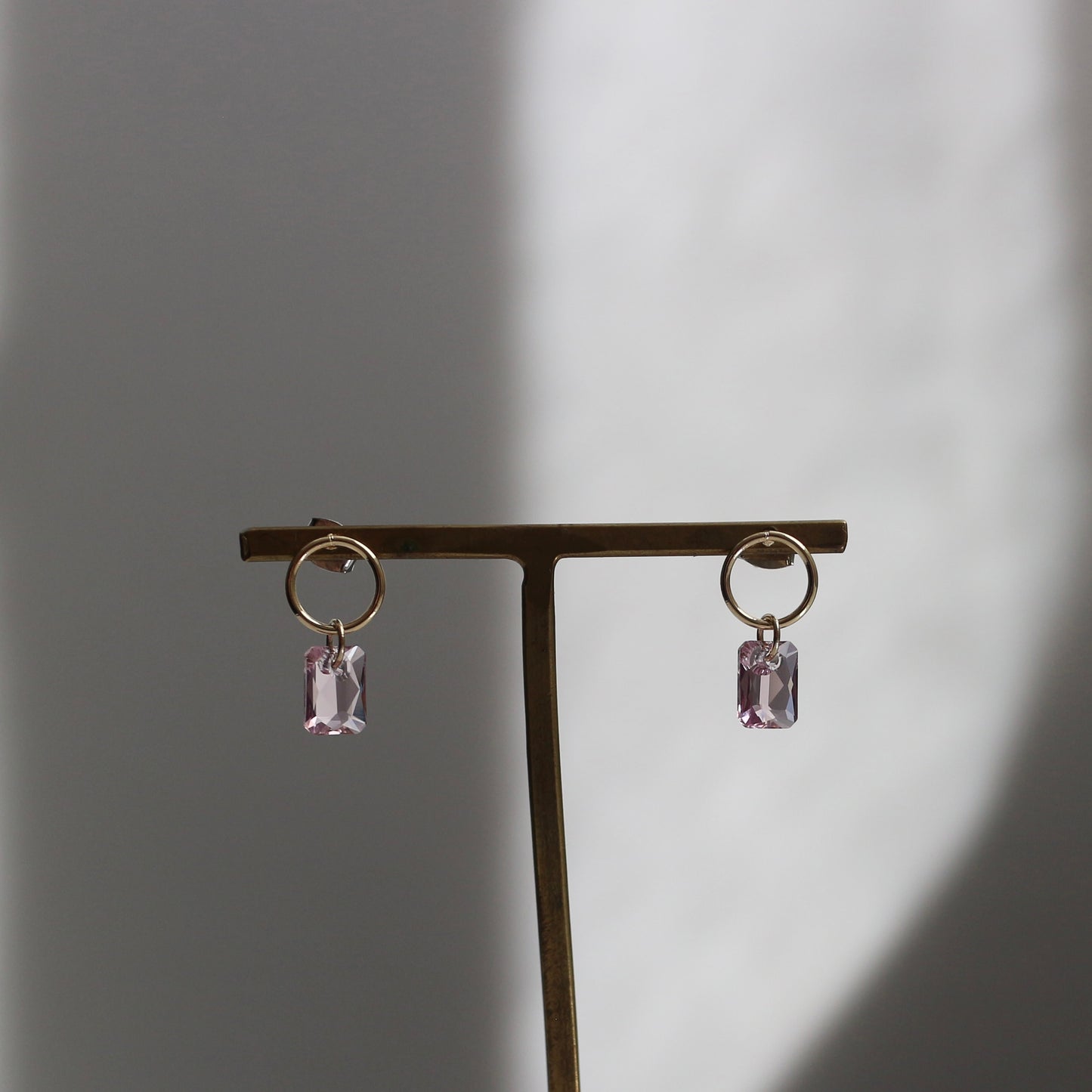 glass circle pierce(パープル)