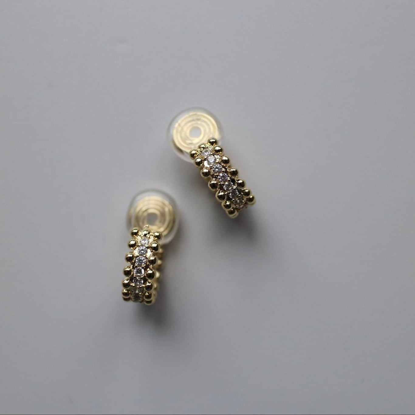 cubic zirconia earring