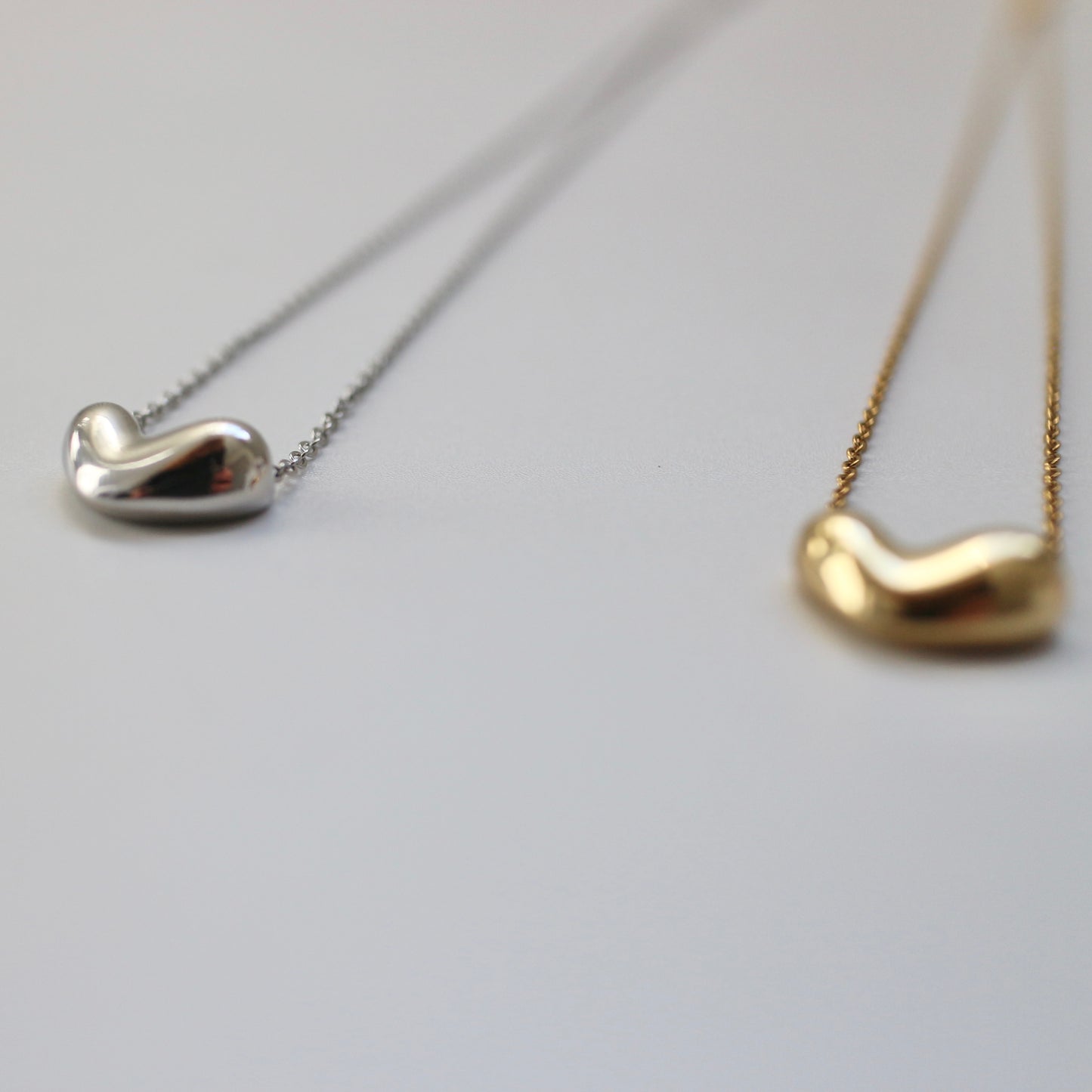 plump heart chain necklace