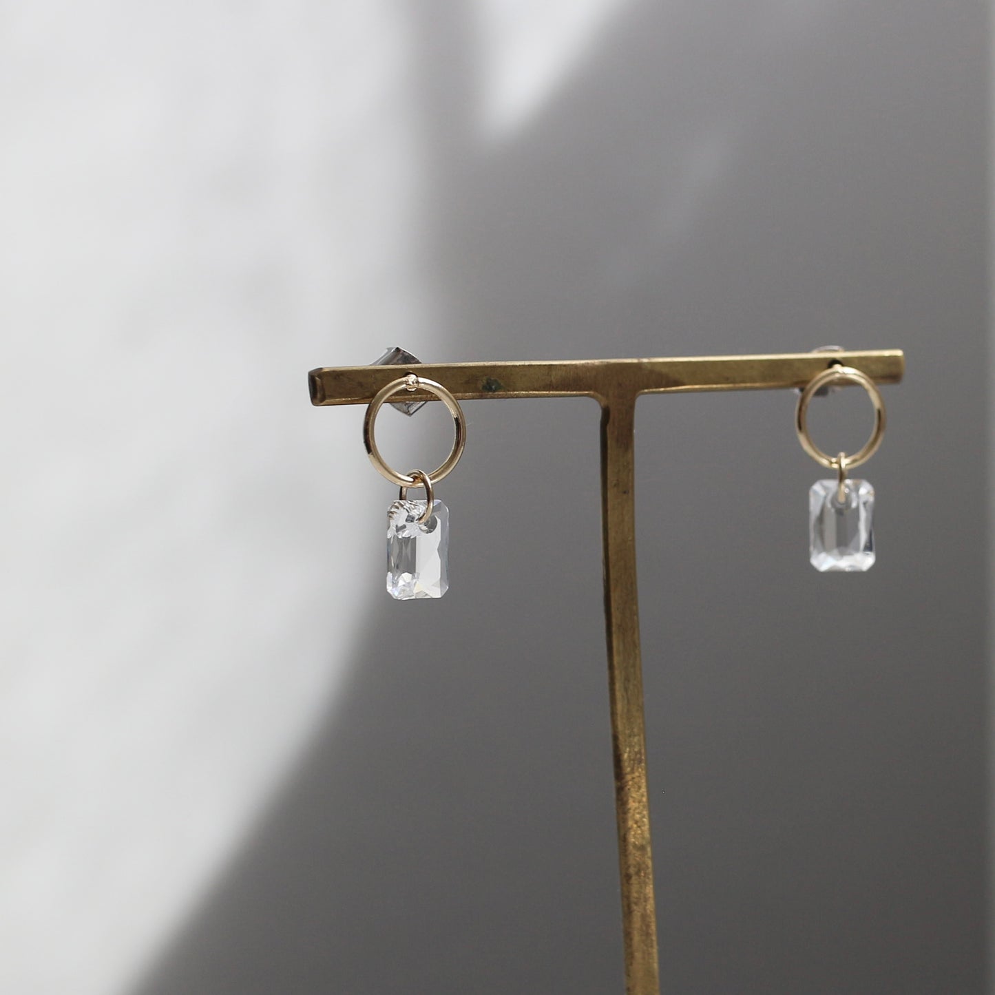 glass circle pierce(クリア)