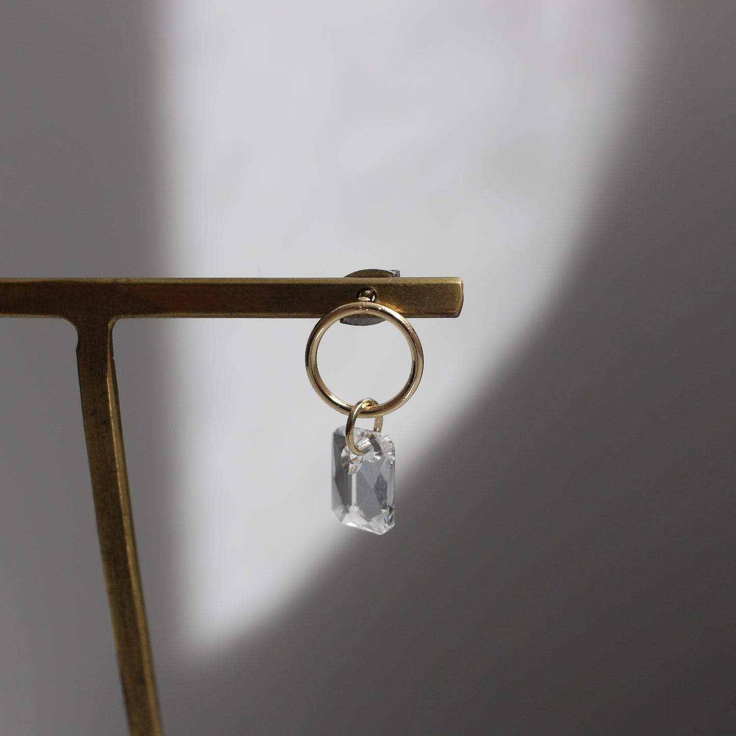 glass circle pierce(クリア)