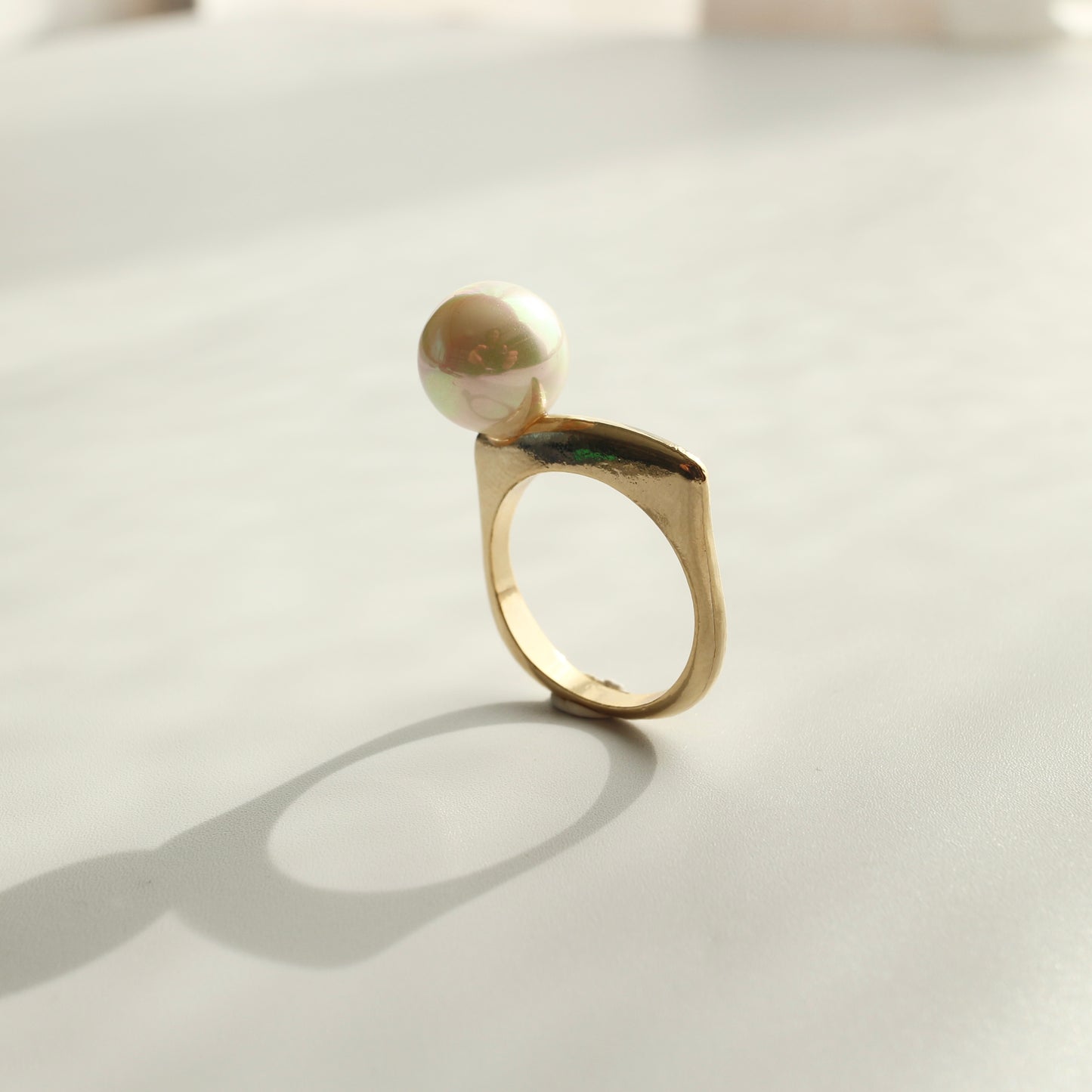 Vintage perl ring