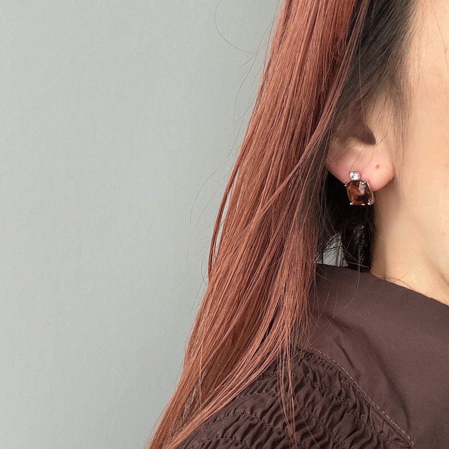 brown glass pierce