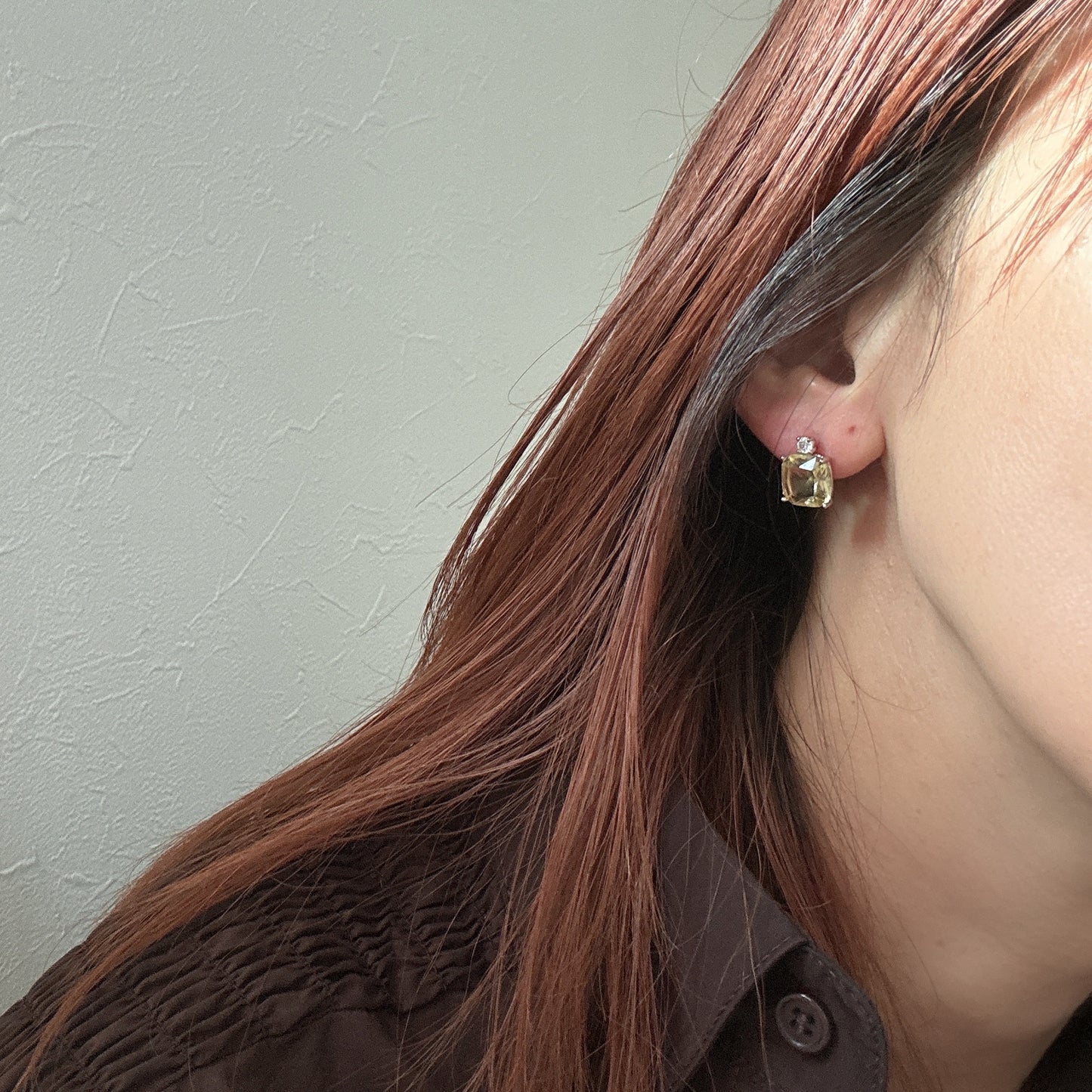 yellow glass pierce