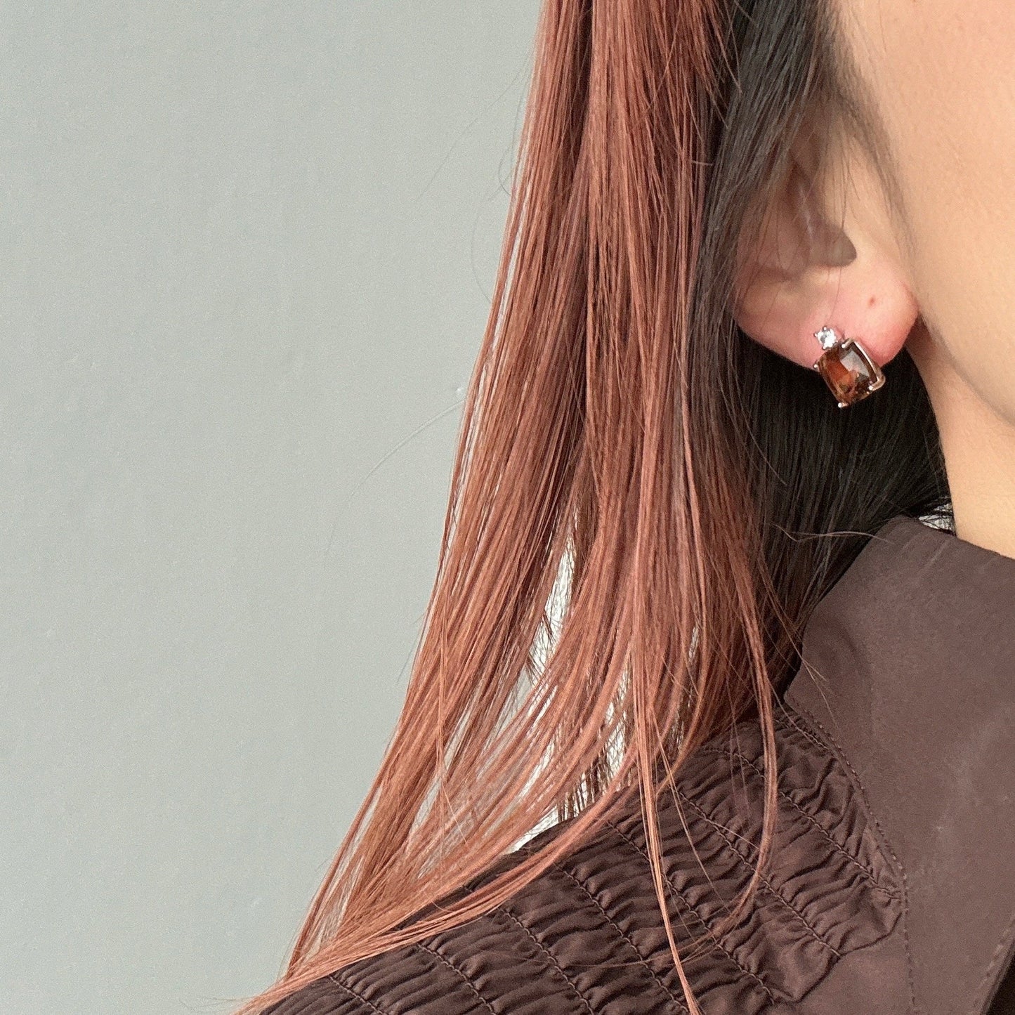 brown glass pierce