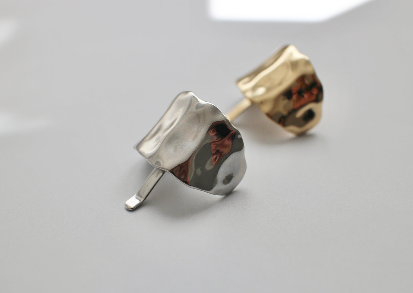 metal texture hair cuff