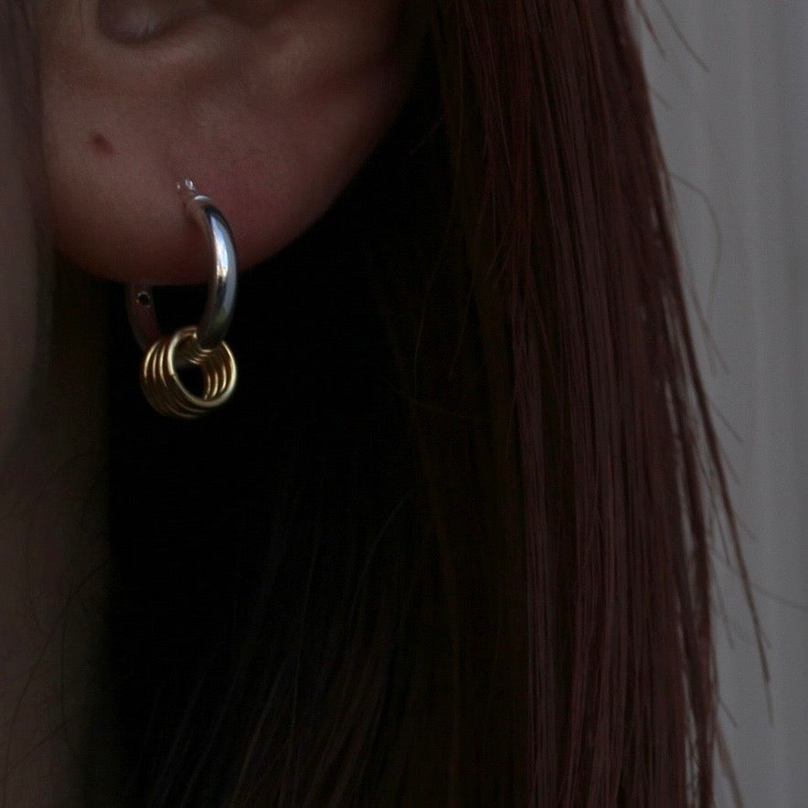 Textured earrings