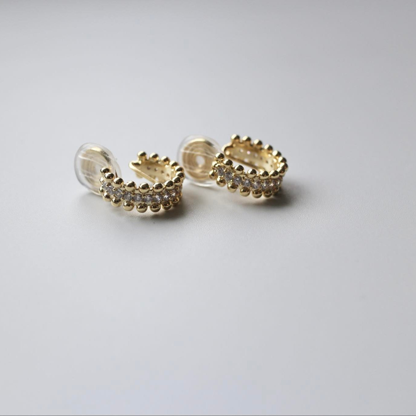 cubic zirconia earring