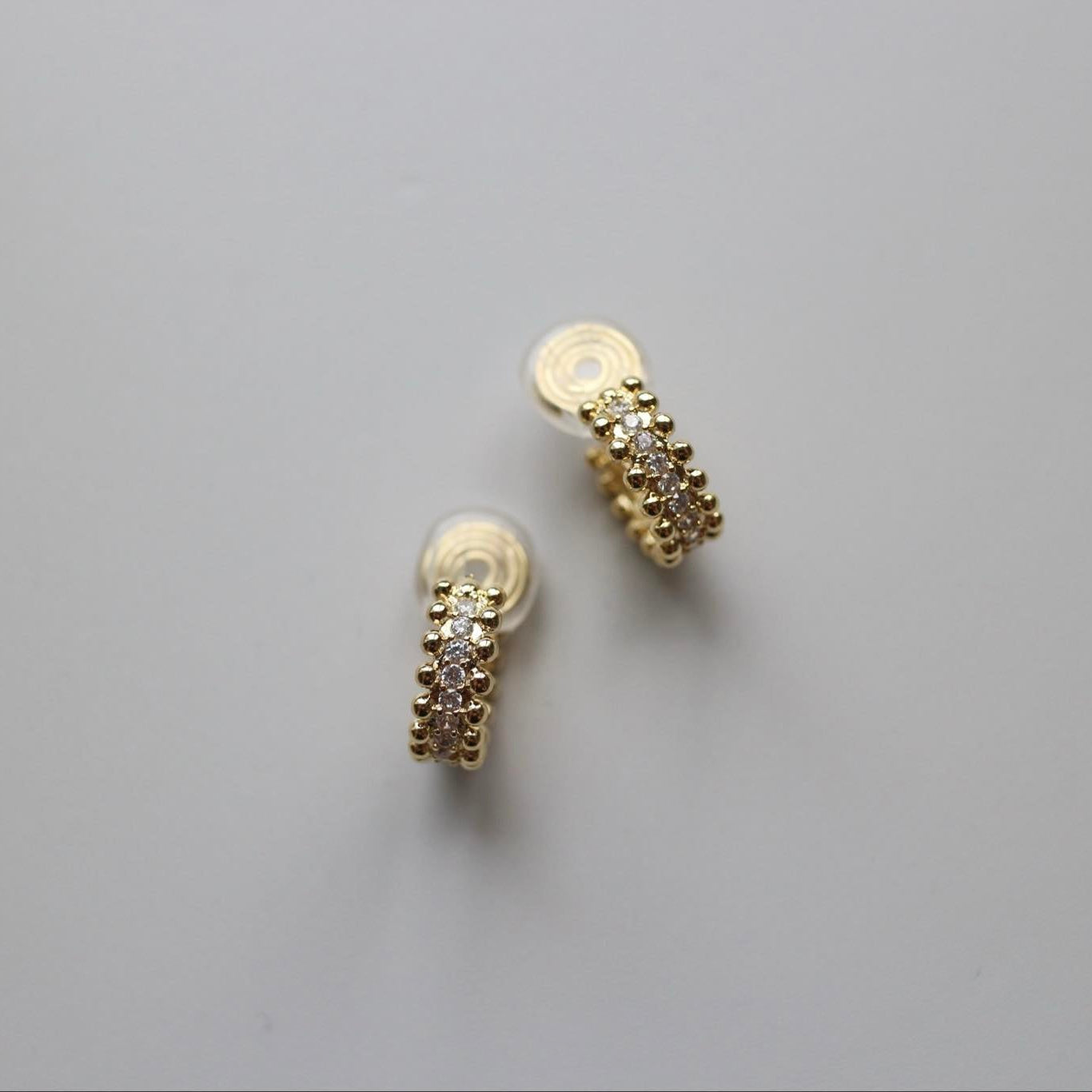 cubic zirconia earring