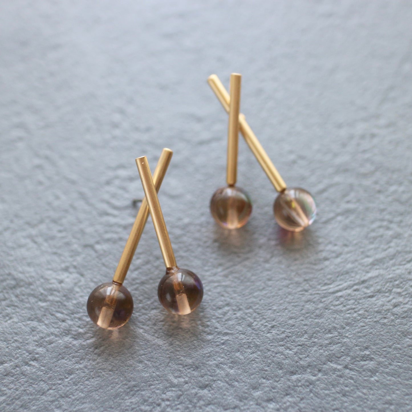 gloss clear pierce /earring