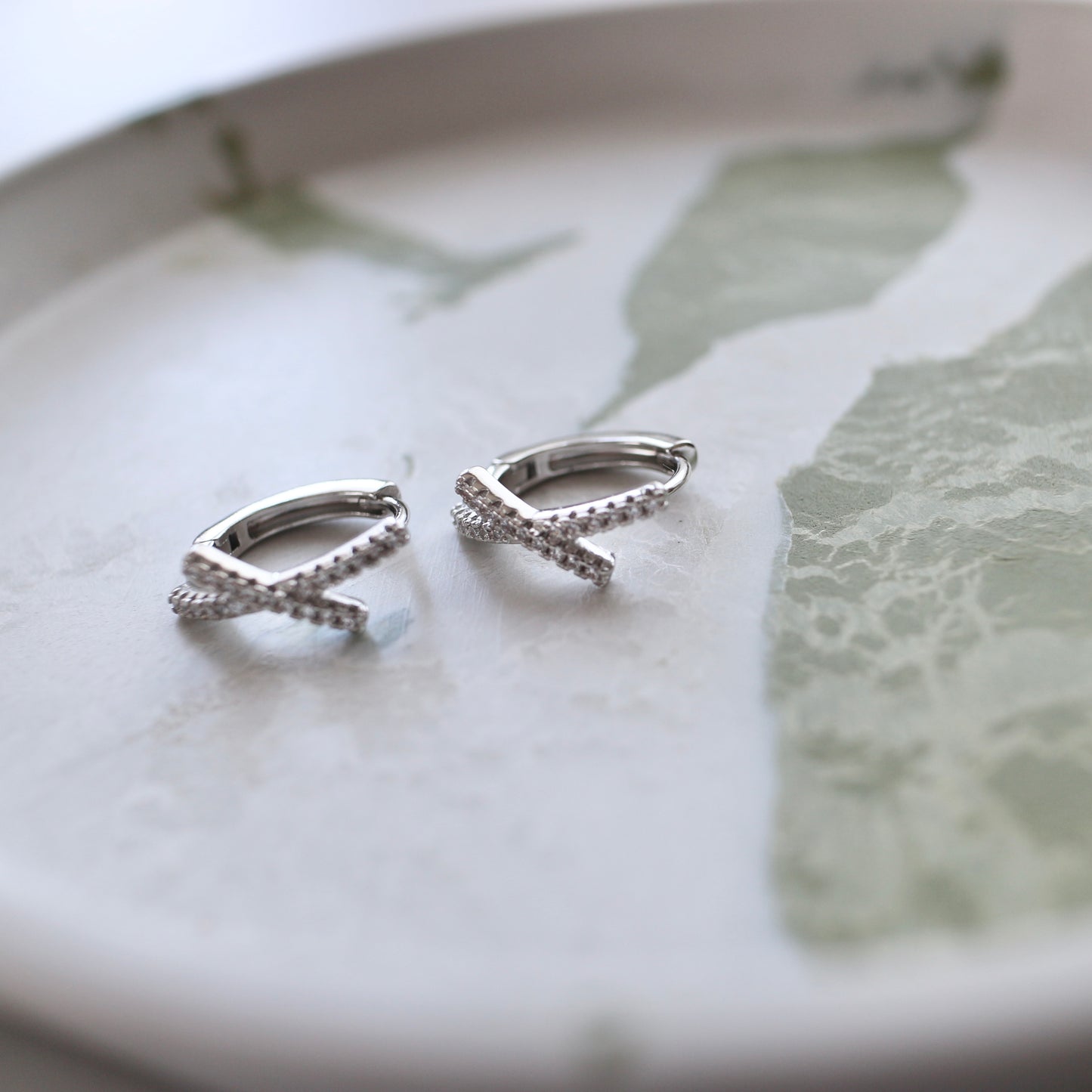 zirconia cross pierced