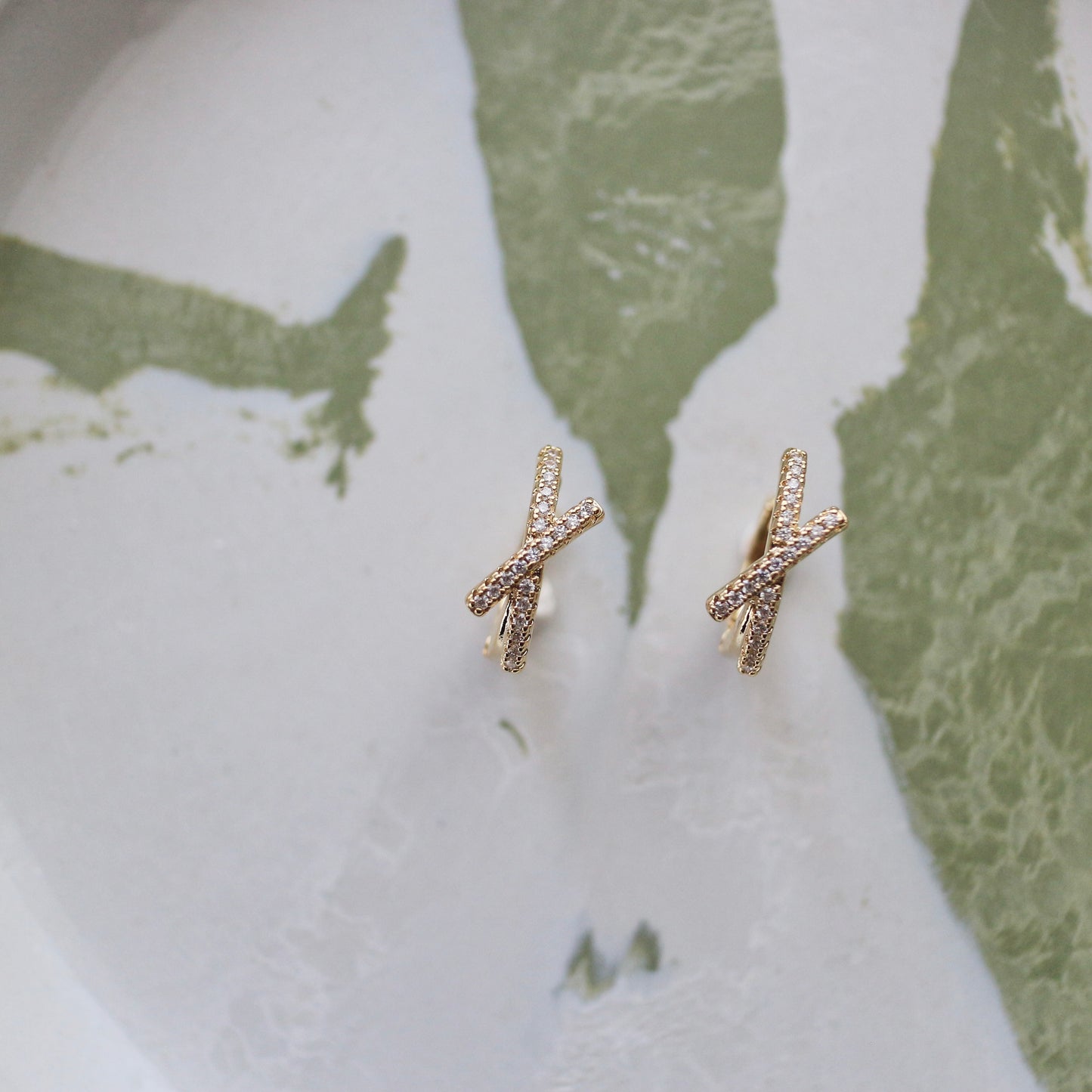zirconia cross pierced
