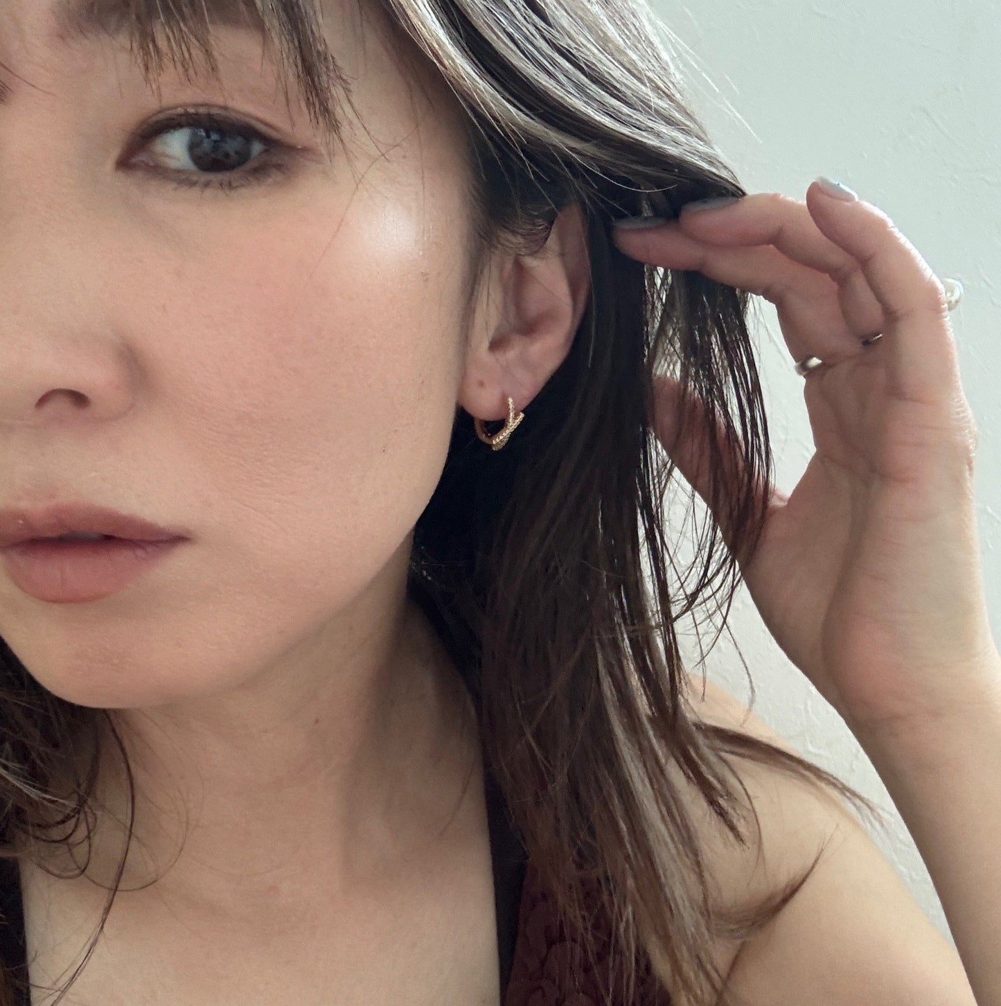 zirconia cross pierced