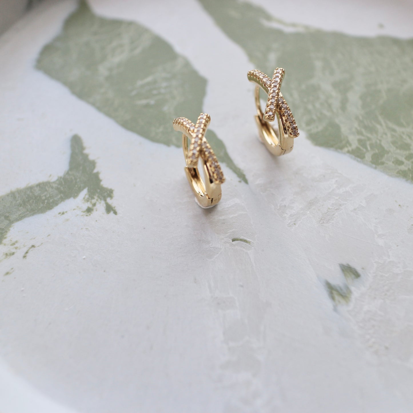 zirconia cross pierced