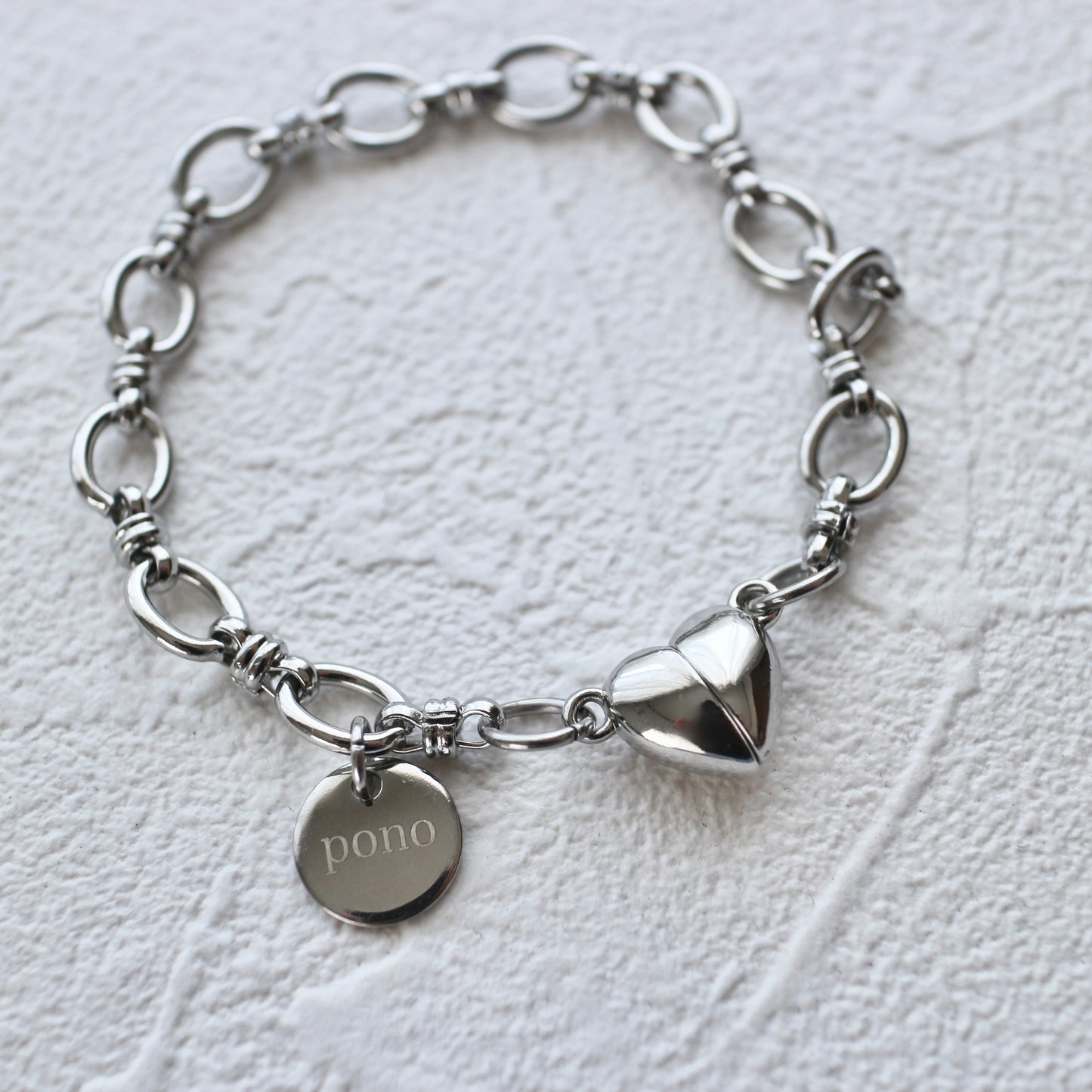 Minimal Magnet Link Bracelet