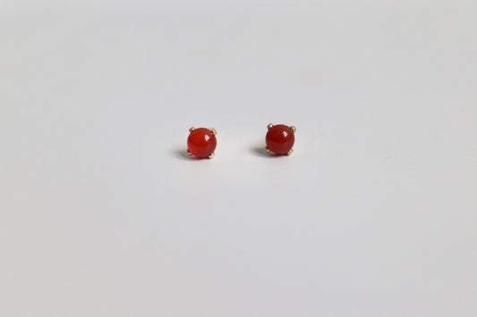 K14gf red onyx pierce