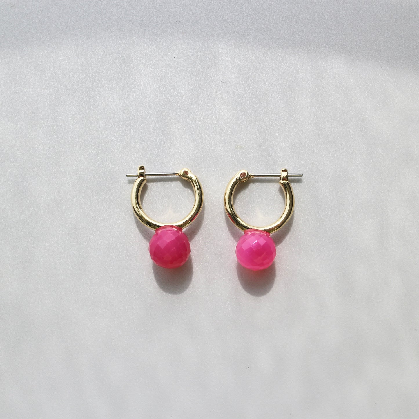 Quiet Stone Hoop pierce