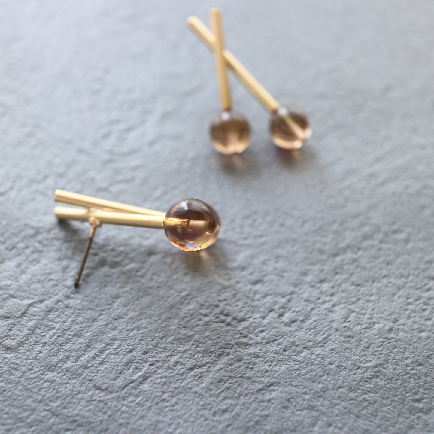 gloss clear pierce /earring
