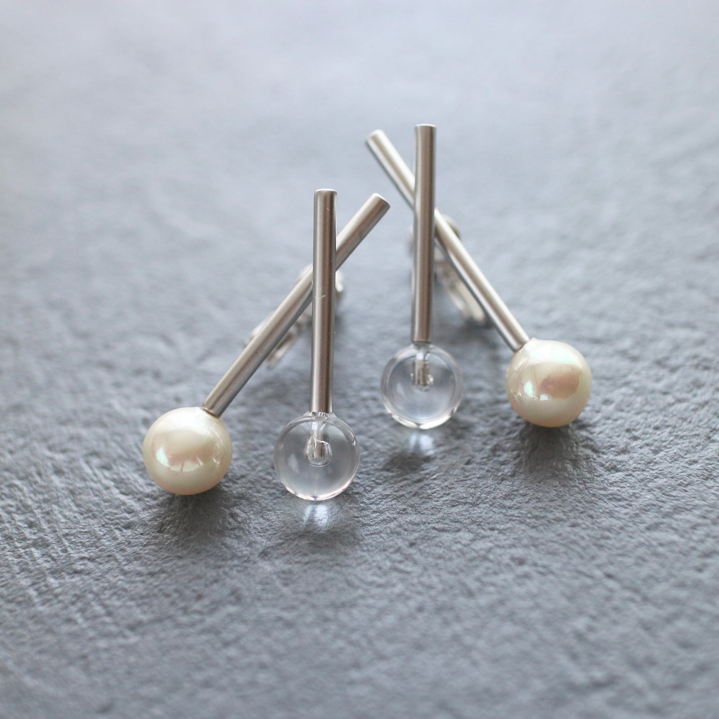gloss clear pierce /earring