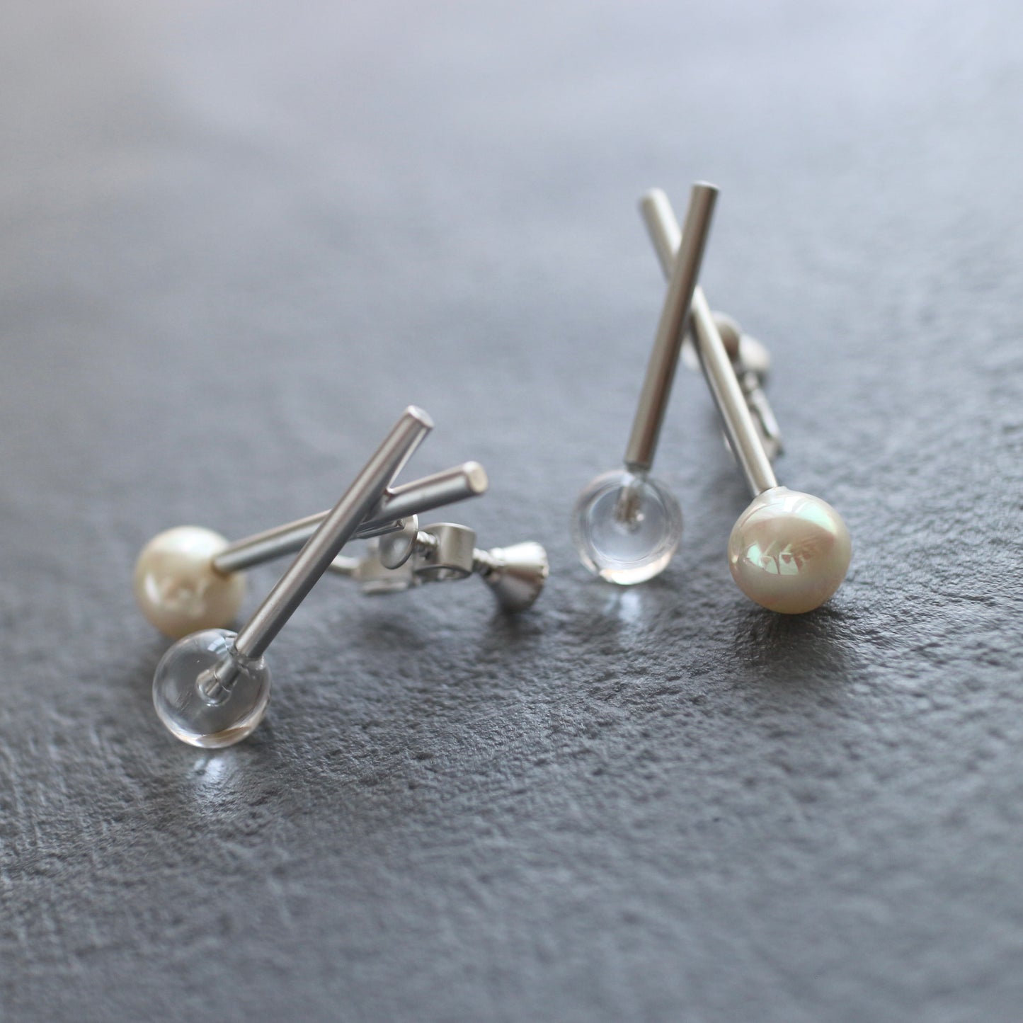 gloss clear pierce /earring