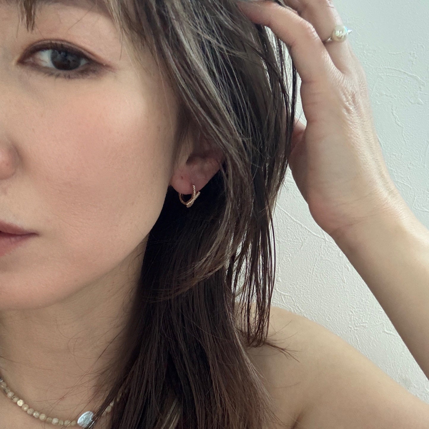 zirconia cross pierced