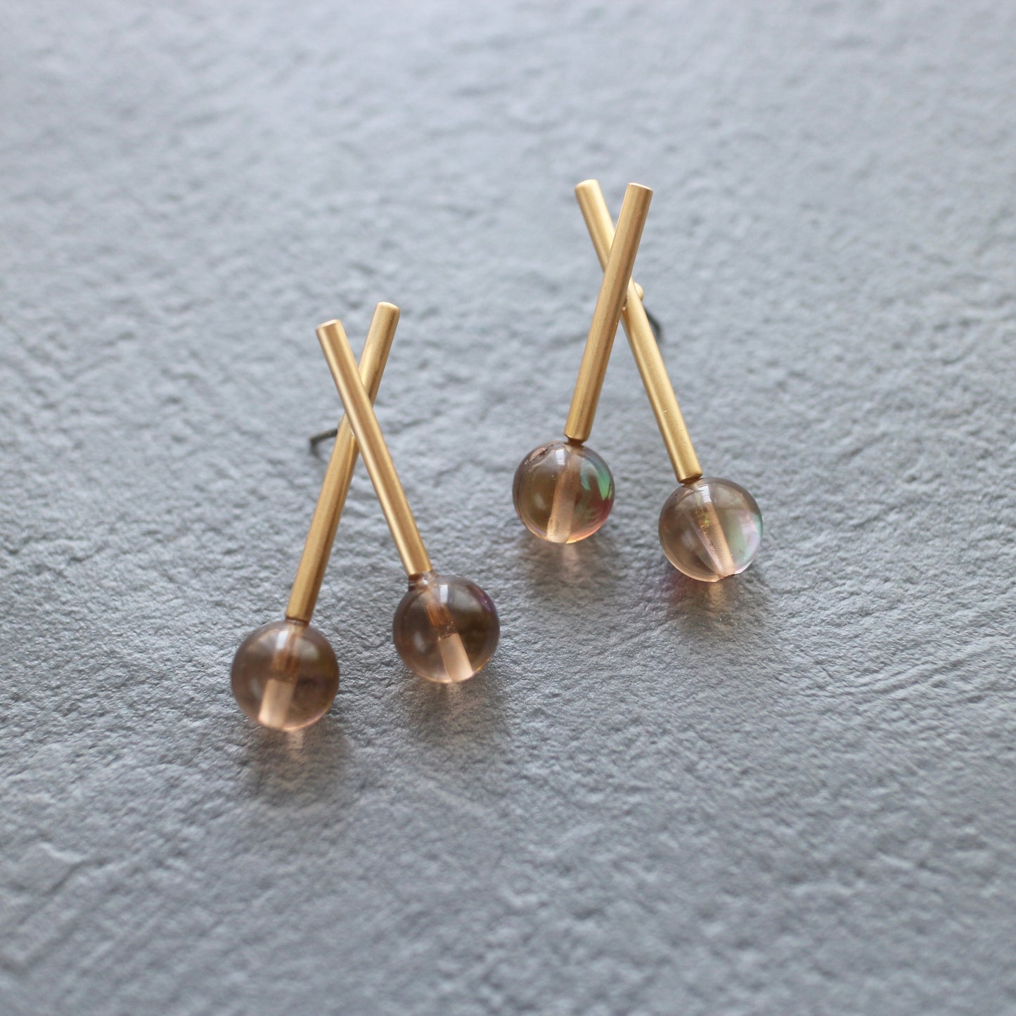 gloss clear pierce /earring
