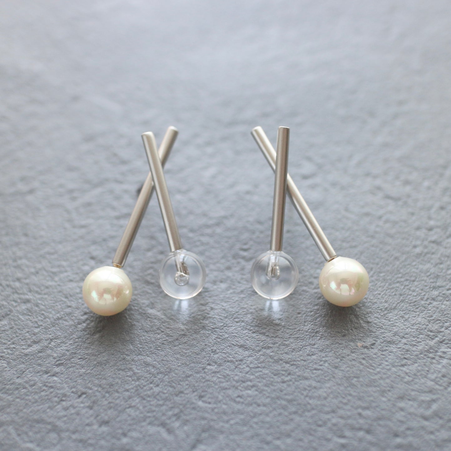 gloss clear pierce /earring