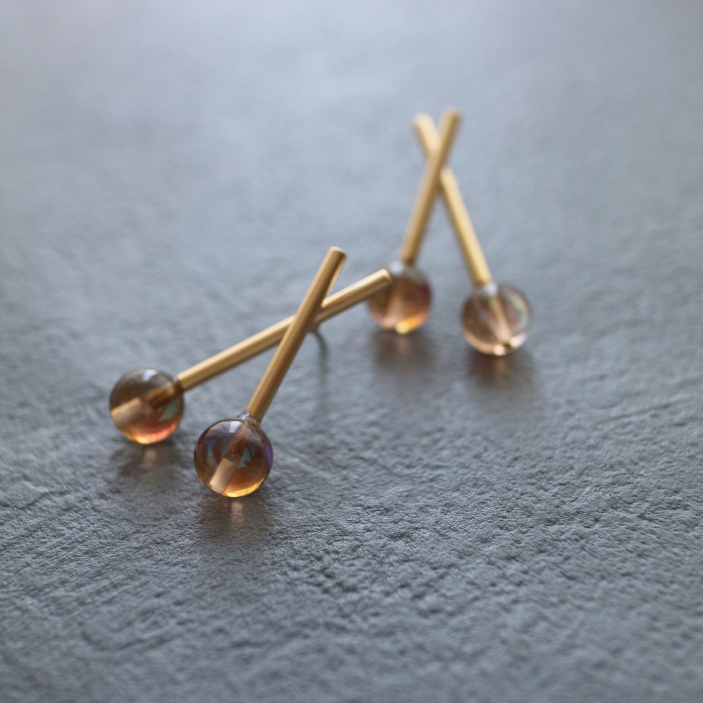 gloss clear pierce /earring