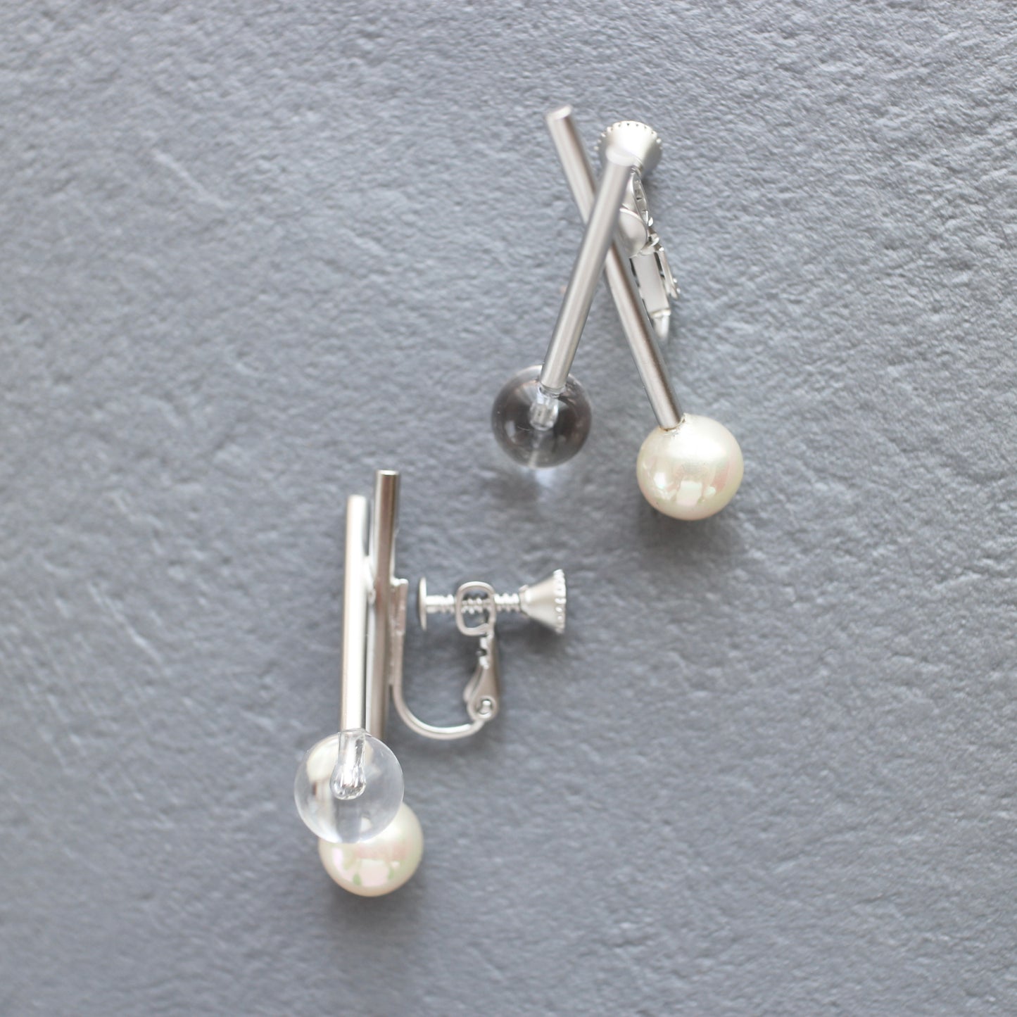 gloss clear pierce /earring
