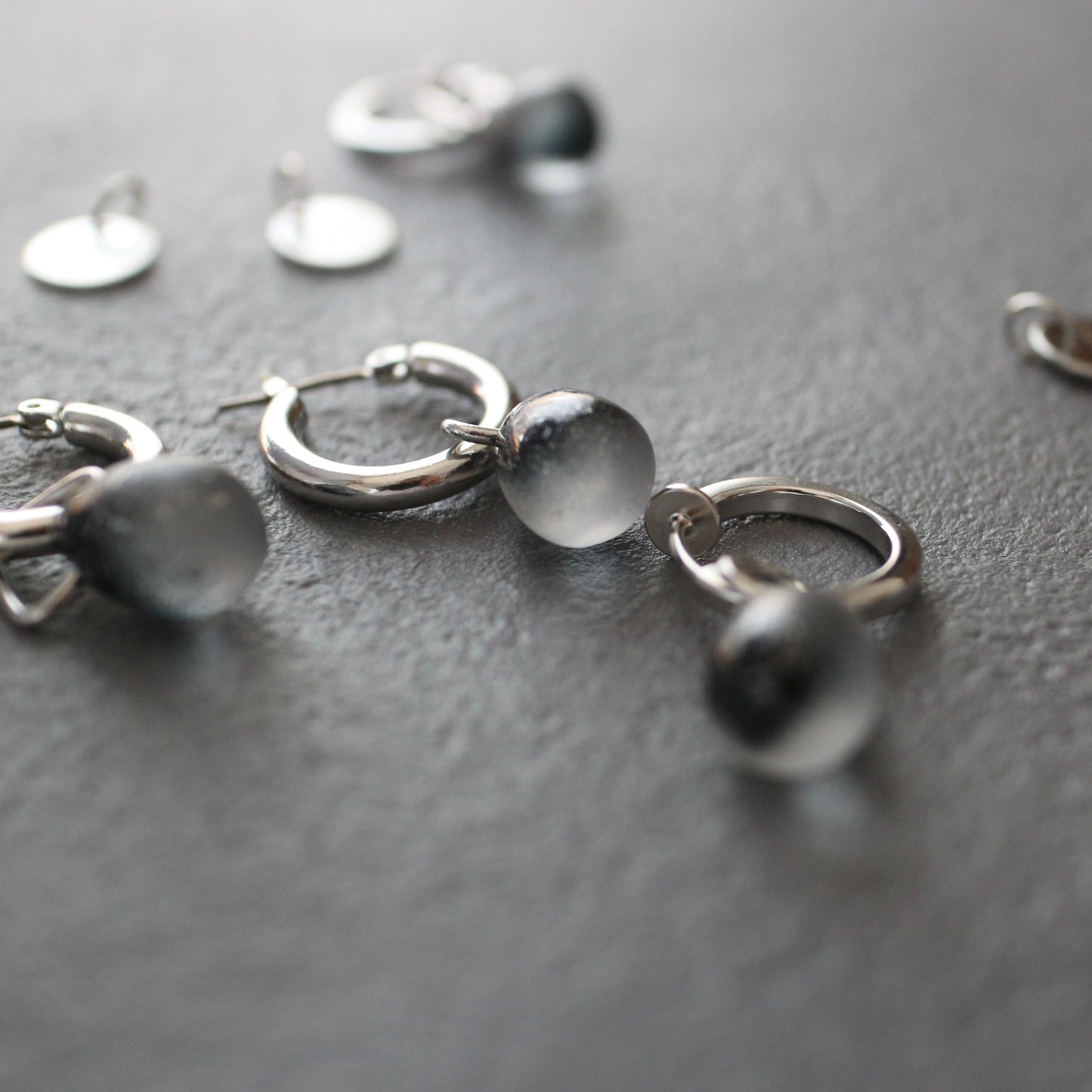 Noir Grace pierce /earring