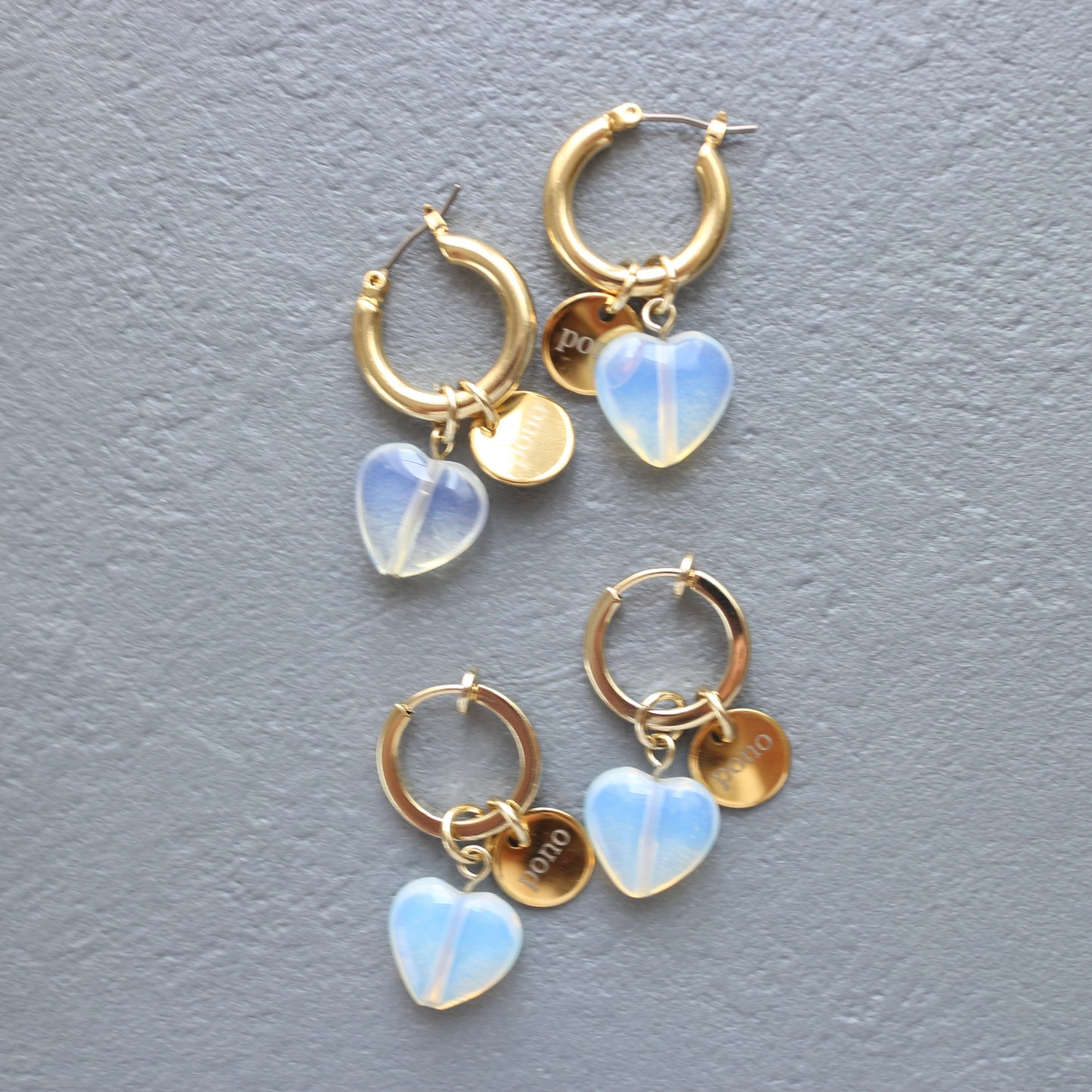 Sheer Luminous pierce /earring