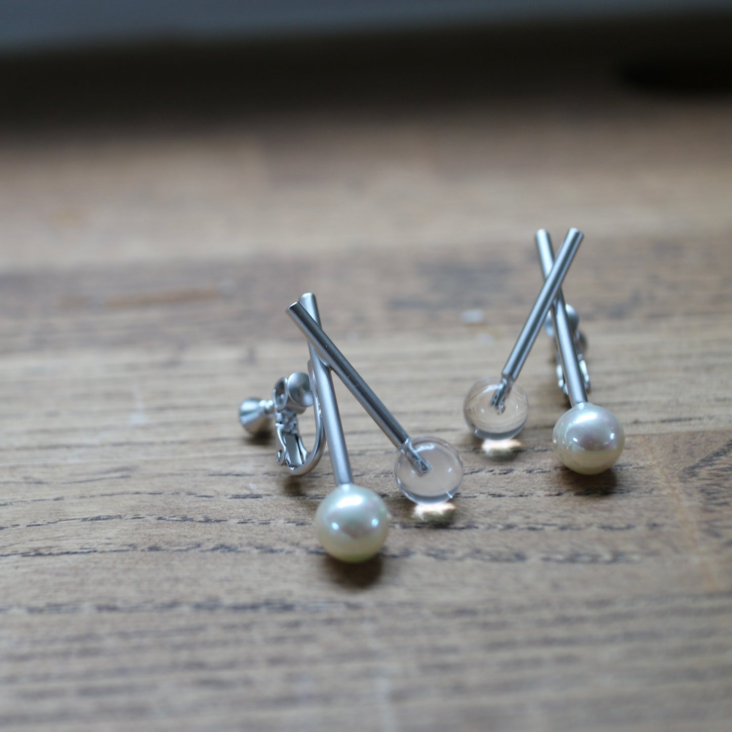 gloss clear pierce /earring