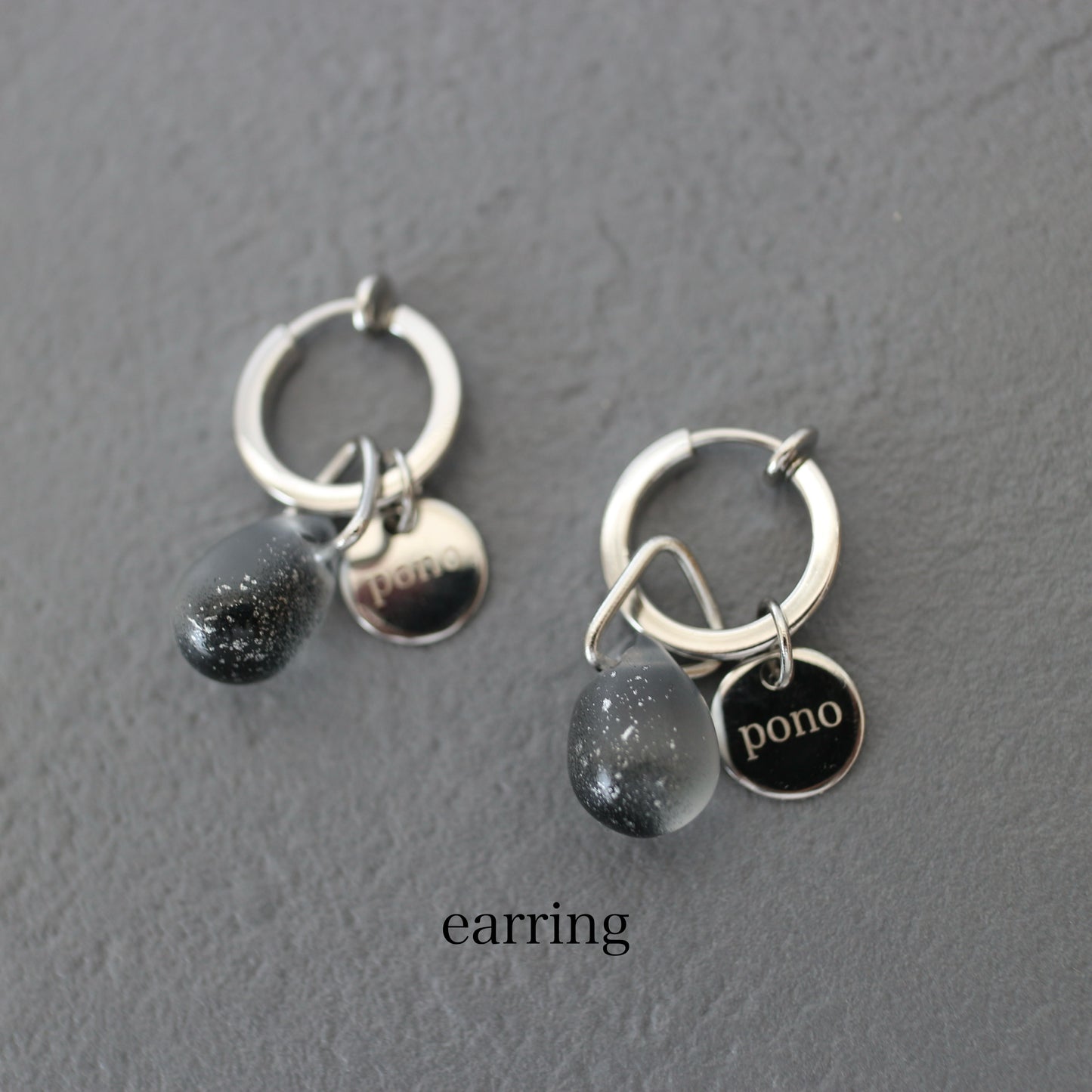 Noir Grace pierce /earring