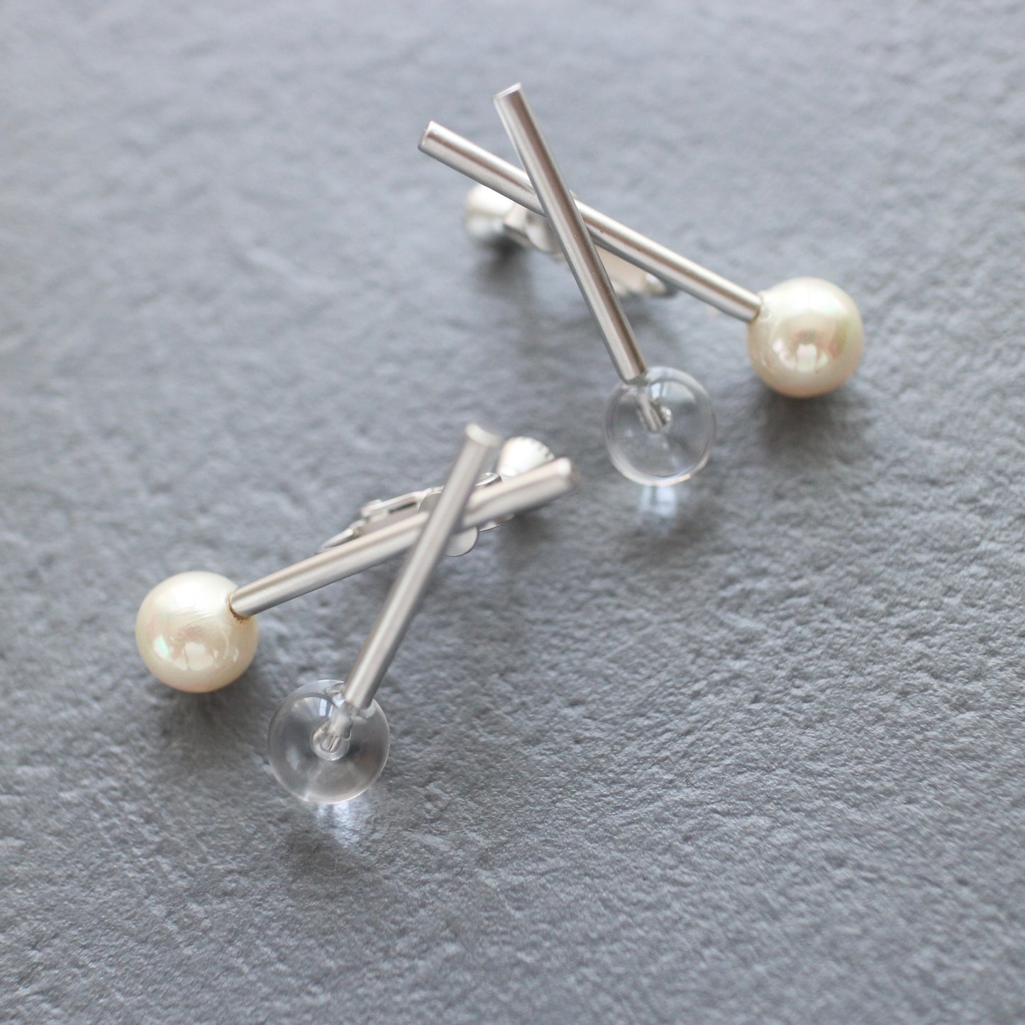gloss clear pierce /earring