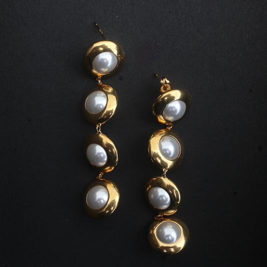 Star Cluster Pierced Earrings