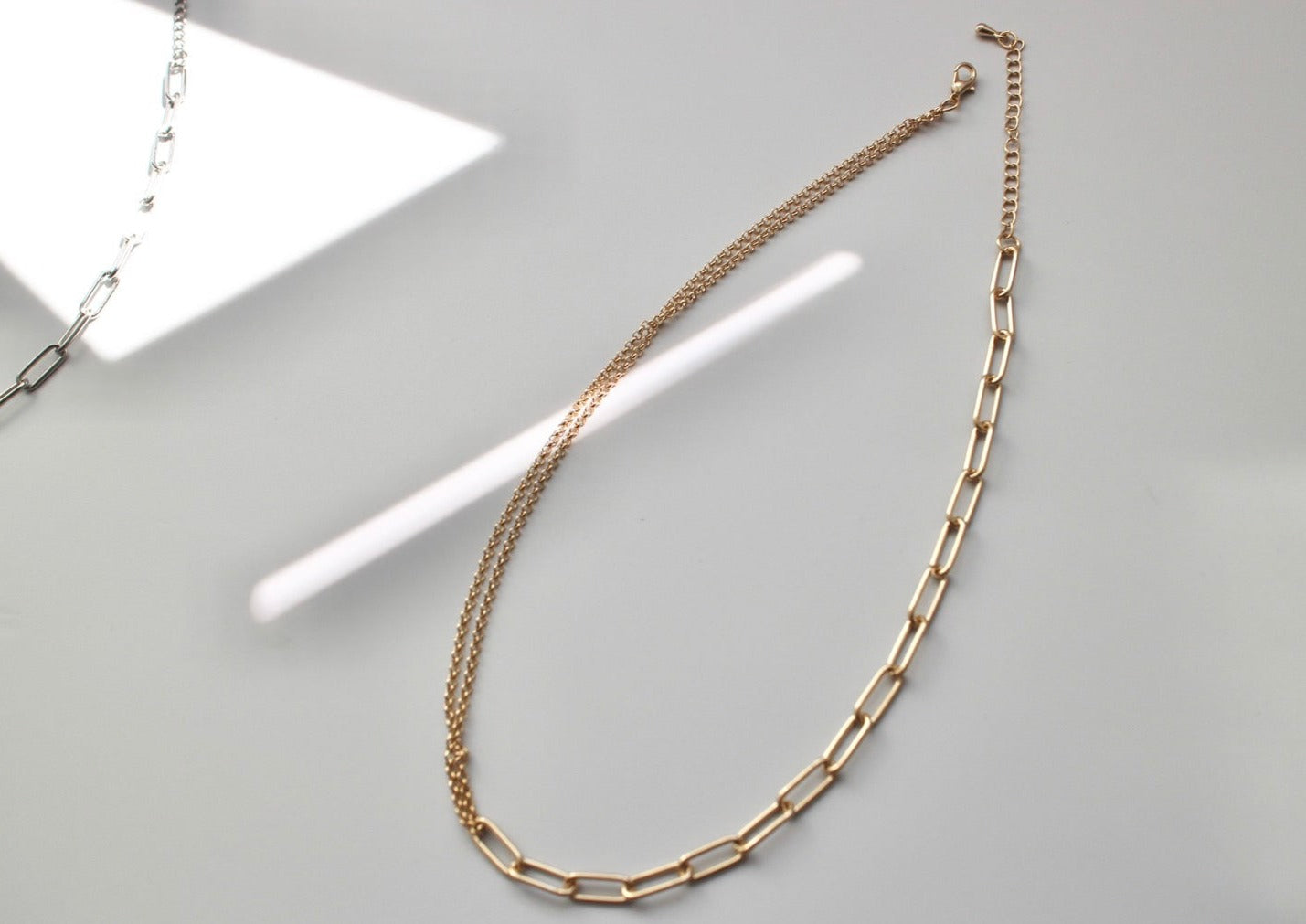 double chain necklace