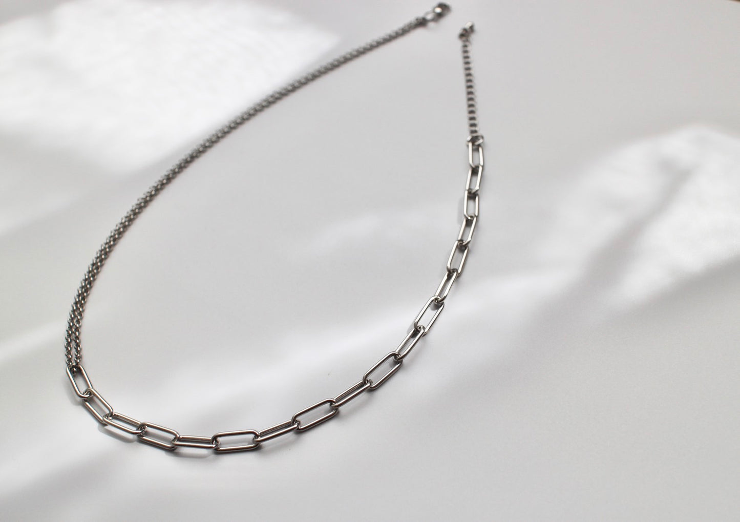 double chain necklace