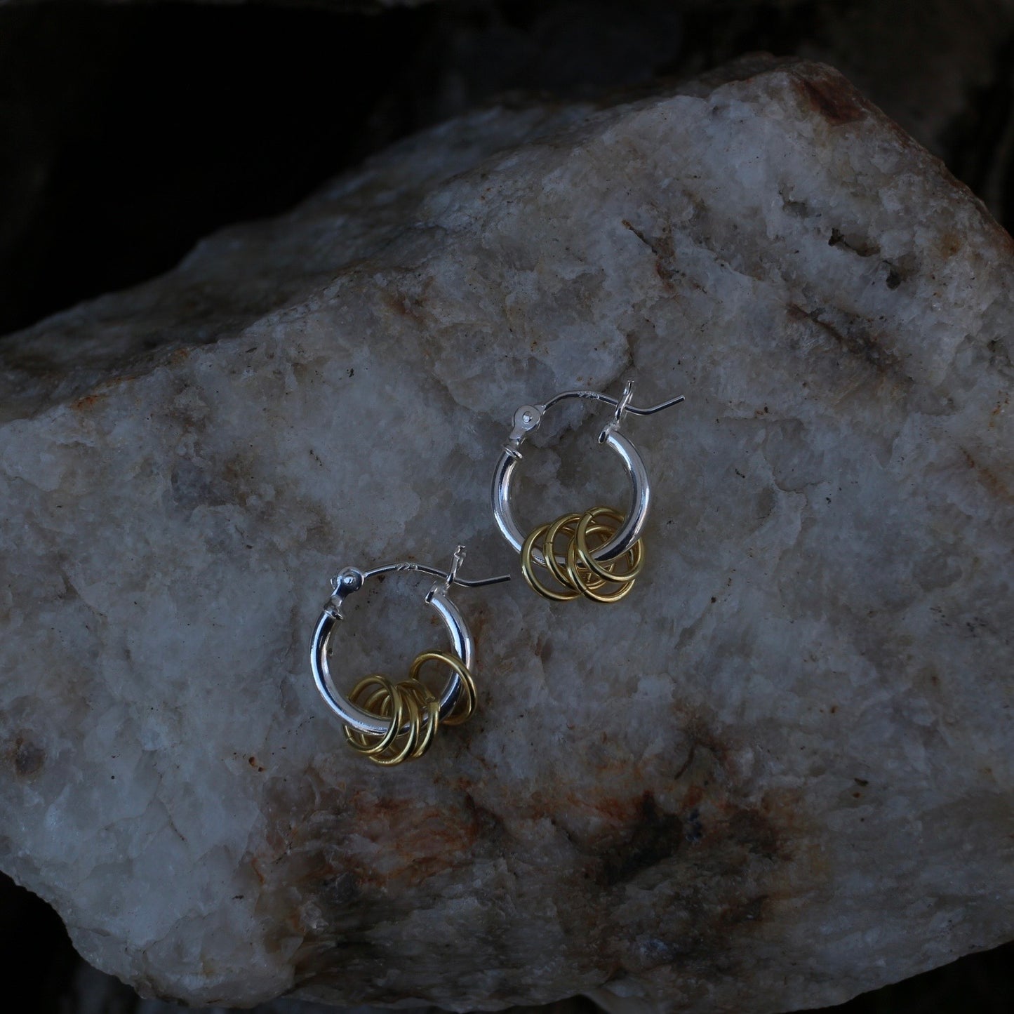 Textured earrings