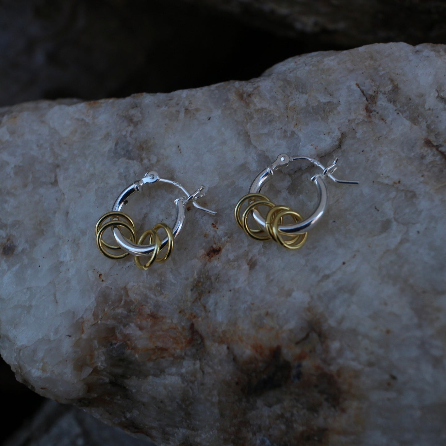 Textured earrings